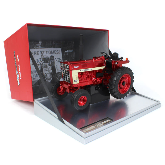 Red Chrome ~ 1/16 Limited Edition Farmall 1066, Farmall 100th Anniversary Edition