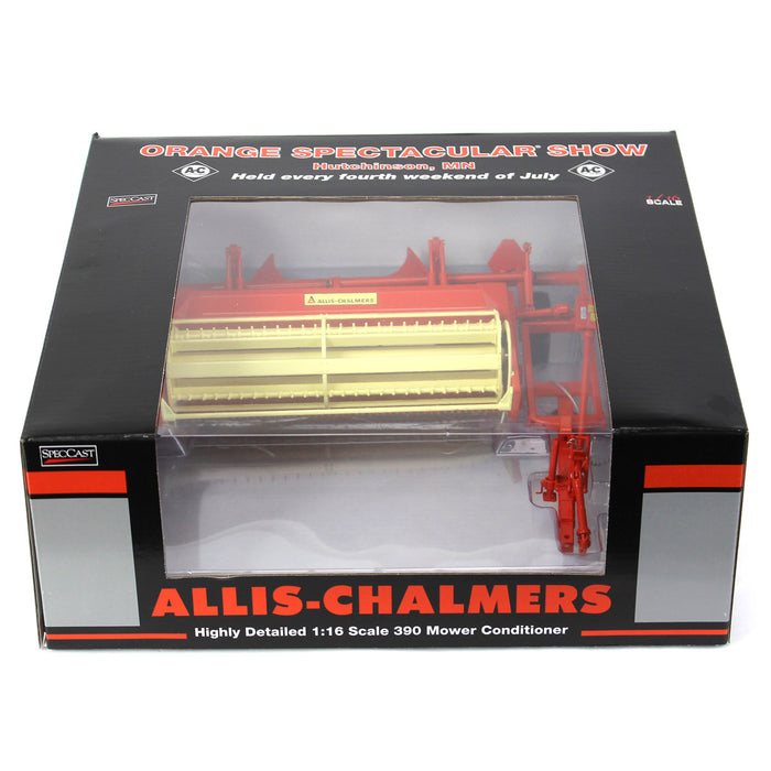 1/16 Allis Chalmers 390 Mower Conditioner, 2023 Orange Spectacular Show