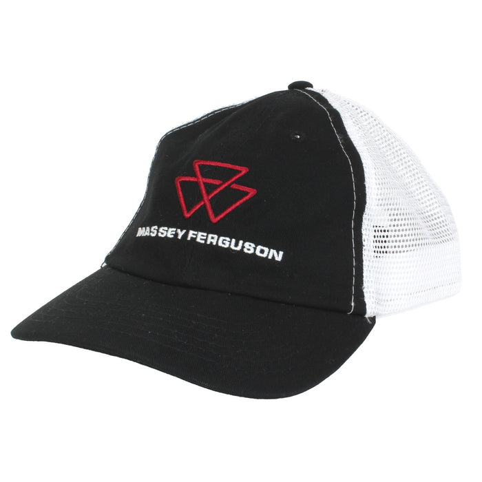Massey Ferguson Black & White Mesh Hat
