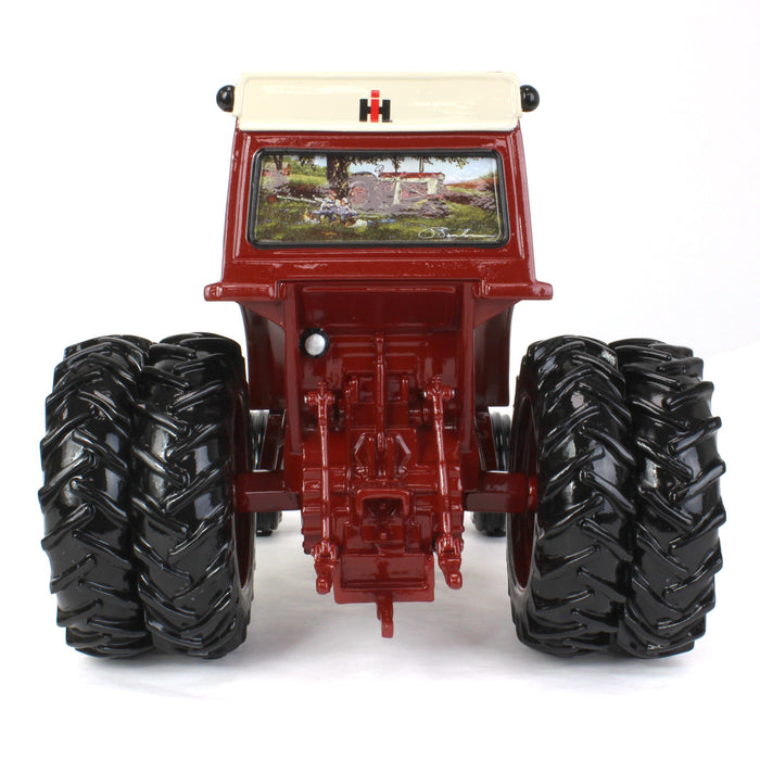 1/16 RESIN International Harvester 1466 Sculpture with Dave Barnhouse Farm Art