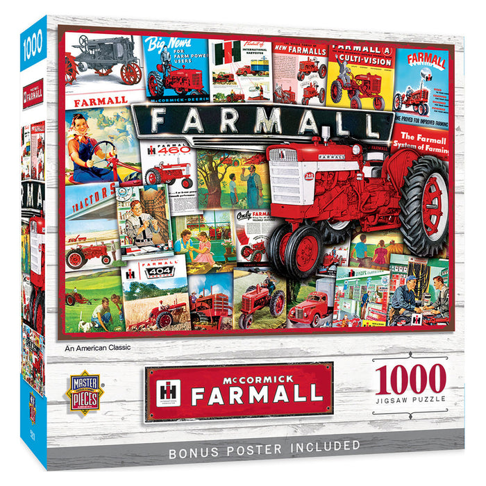 (B&D) Farmall - An American Classic 1000 Piece Puzzle - Damaged Box