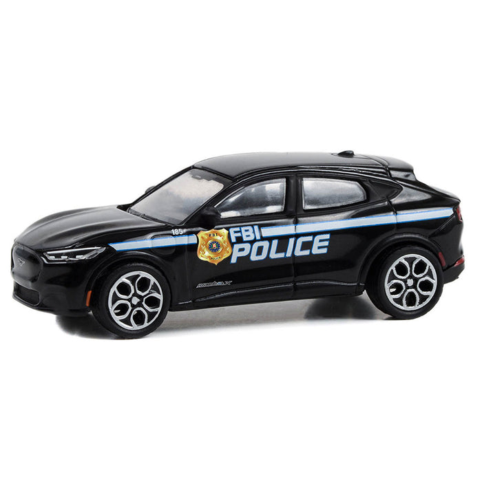 1/64 2022 FBI Ford Mustang Mach-E GT, Hobby Exclusive Hot Pursuit Special Edition