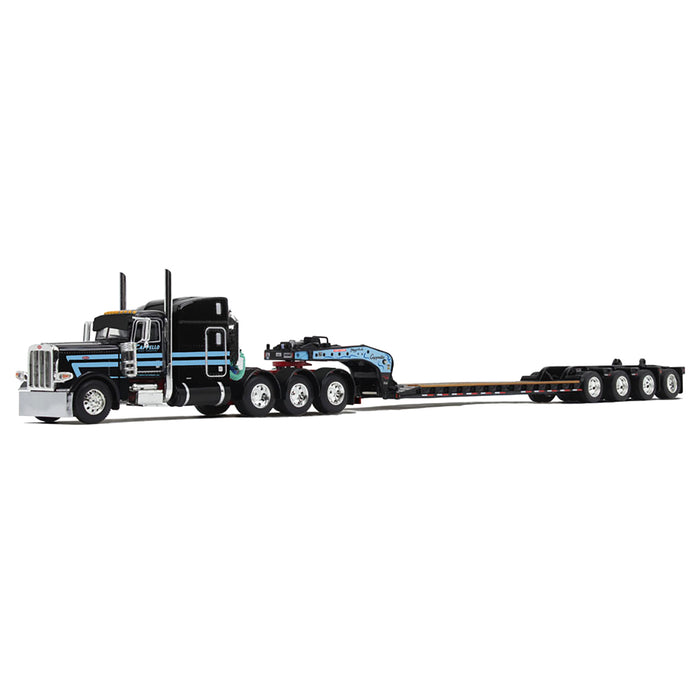 1/64 Peterbilt 389 w/ Fontaine Magnitude Lowboy & Fliptail, Cappello Heavy Transport, DCP by First Gear