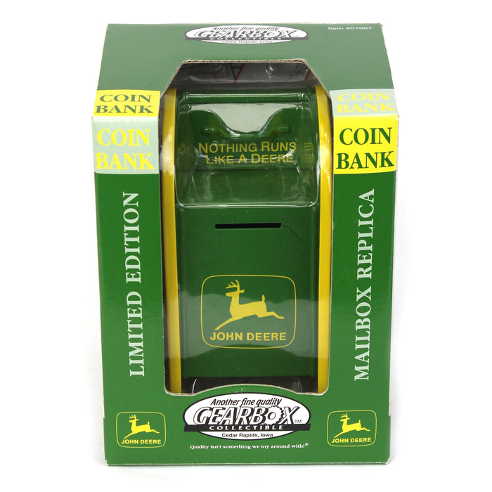 (B&D) John Deere Mailbox Limited Edition Coin Bank by Gearbox - Damaged Item
