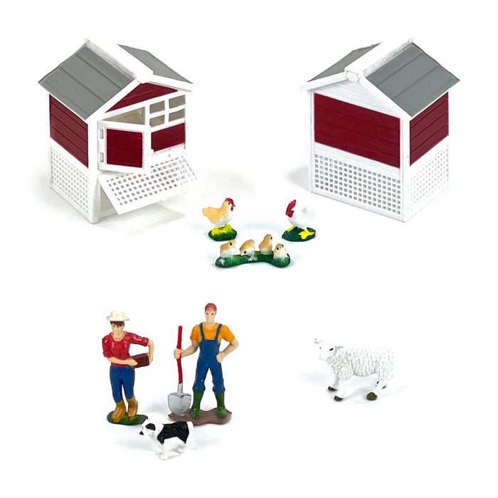1/32 Big Country Toys 30-Piece Farm Playset