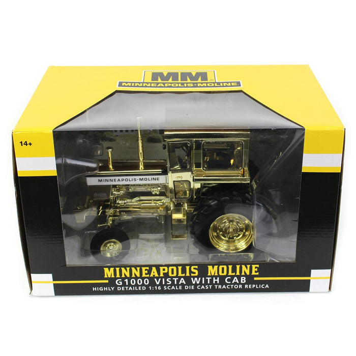 Gold Chrome Unit ~ 1/16 High Detail Minneapolis Moline G1000 Vista 2WD with Cab