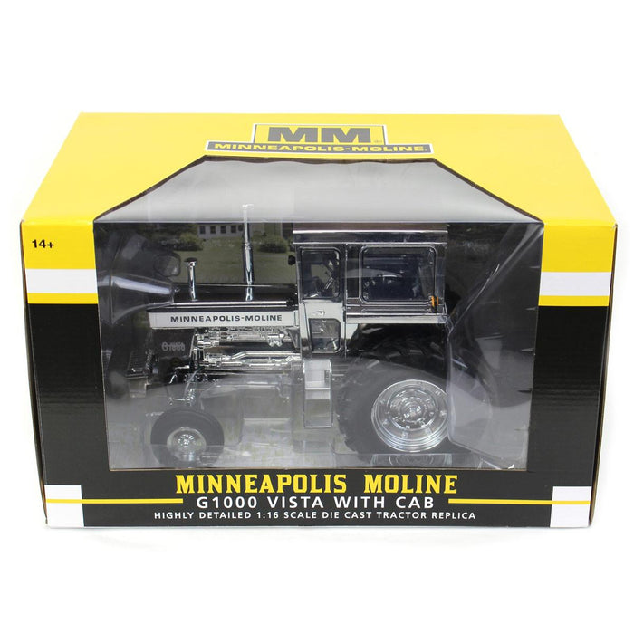Silver Chrome Unit ~ 1/16 High Detail Minneapolis Moline G1000 Vista 2WD with Cab