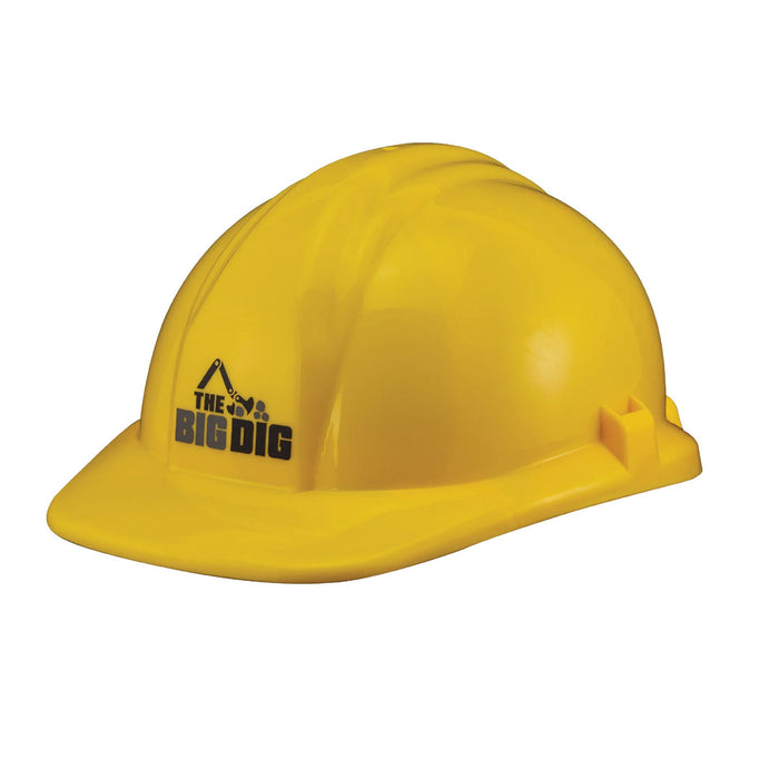 The Big Dig Yellow Hard Hat Helmet & Construction Vest