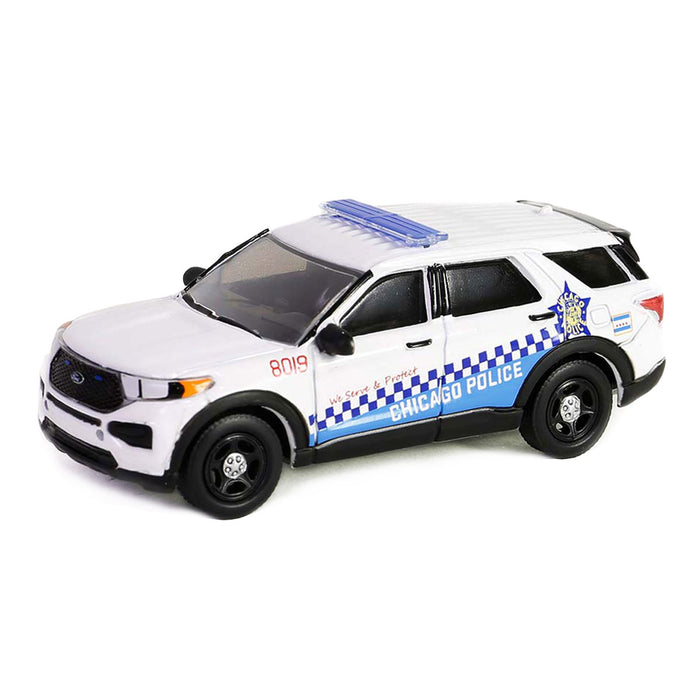 1/64 2019 Ford Police Interceptor Utility, Chicago Police Dept., Hot Pursuit Series 45