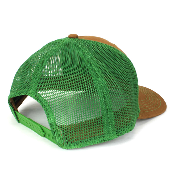 John Deere Khaki & Green Mesh Back Hat