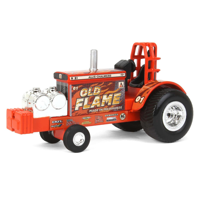 1/64 Allis Chalmers "Old Flame" Pulling Tractor