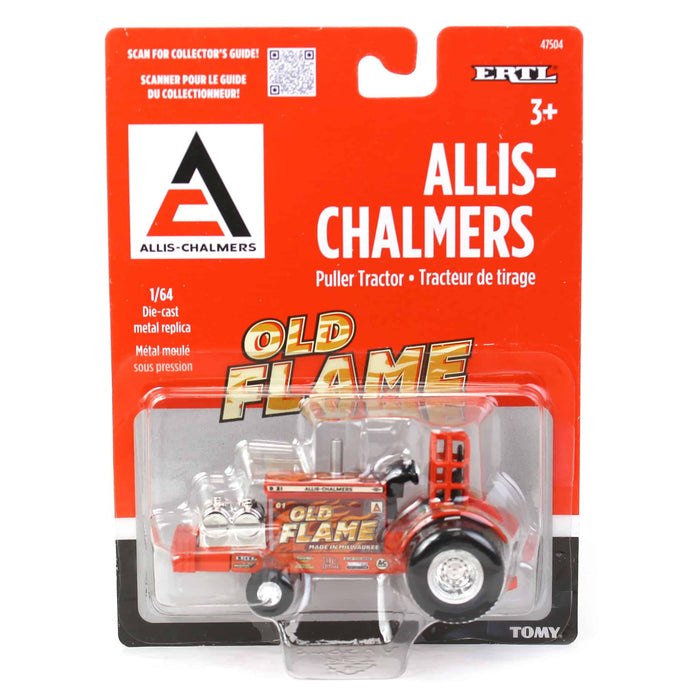 1/64 Allis Chalmers "Old Flame" Pulling Tractor