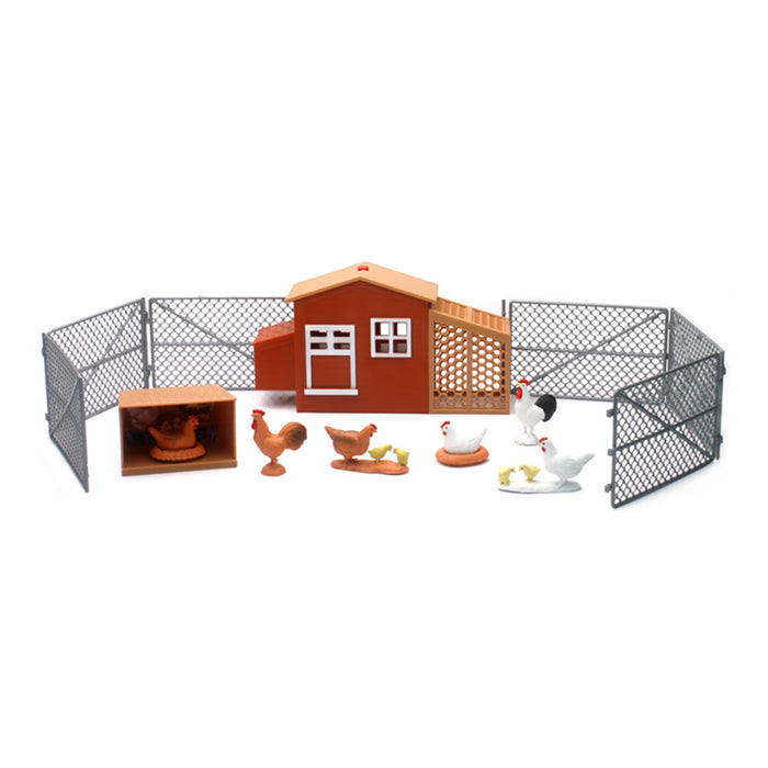 Chicken Coop Playset with Sounds by New Ray