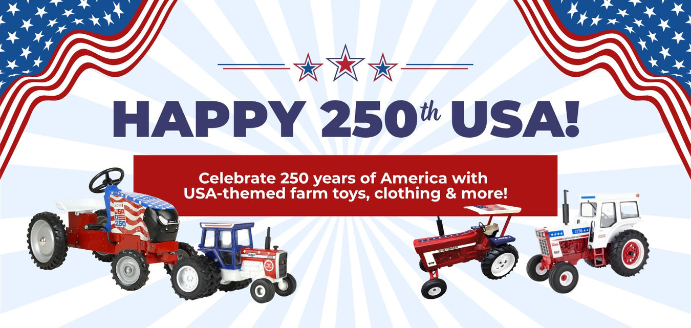 USA-Themed Farm Toys, Clothing & More!