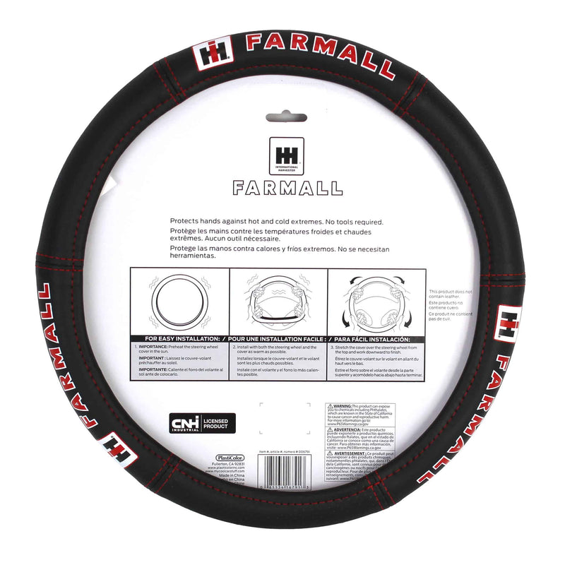 IH Farmall Steering Wheel Cover