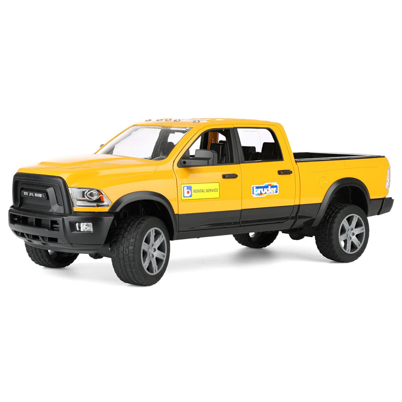 1/16 Bruder RAM Rental Truck with Trailer & Mini Excavator