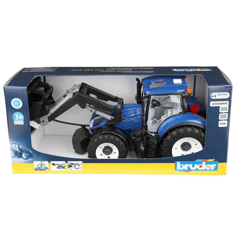 1/16 New Holland T7.340 Tractor with Front Loader by Bruder