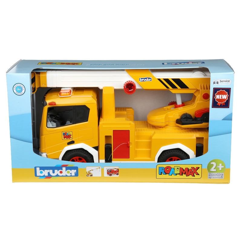1/16 ROADMAX Crane Truck by Bruder