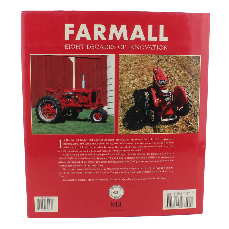 Farmall Eight Decades of Innovation HC Book by Randy Leffingwell
