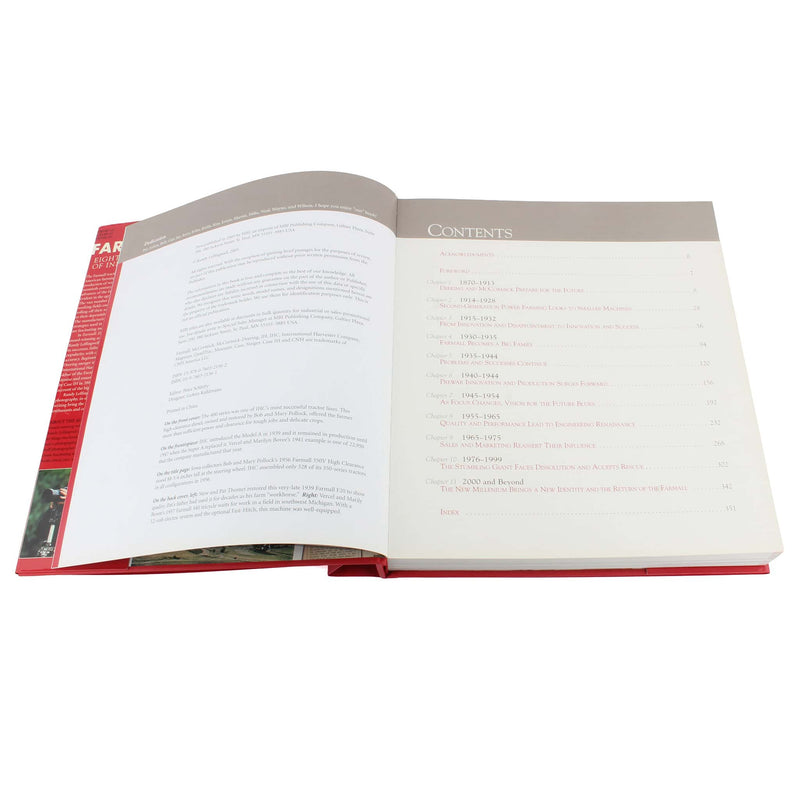 Farmall Eight Decades of Innovation HC Book by Randy Leffingwell