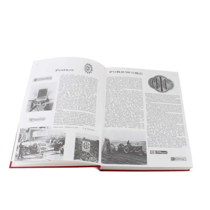 150 Years of International Harvester Hardcover Book by C.H. Wendel
