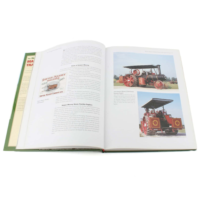 The Big Book of Massey Tractors Hardcover Book by Robert N Pripps & Andrew Morland