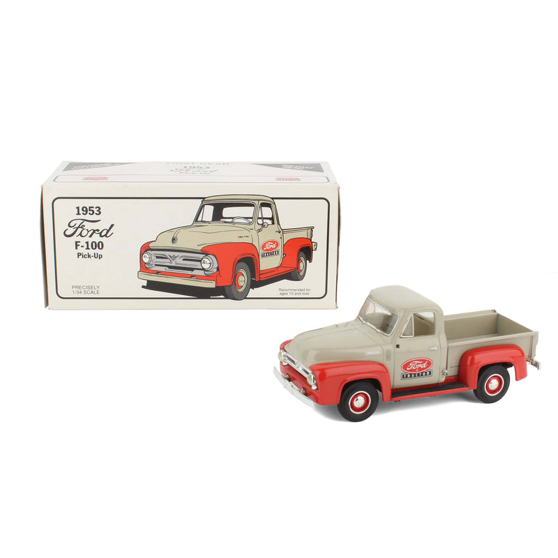 1/34 1953 Ford F-100 Pickup Truck, Ford Tractor, Precision Collectible by First Gear