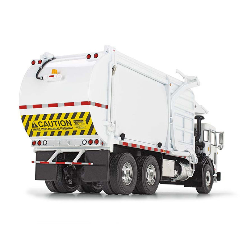 (B&D) 1/34 White Peterbilt Model 520 with Wittke Front Loader & Dumpster - Damaged Item