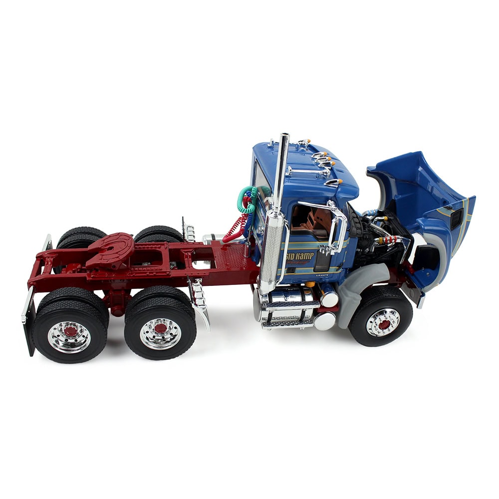 1/34 Mack Granite Semi Truck with Round End Dump Trailer by First