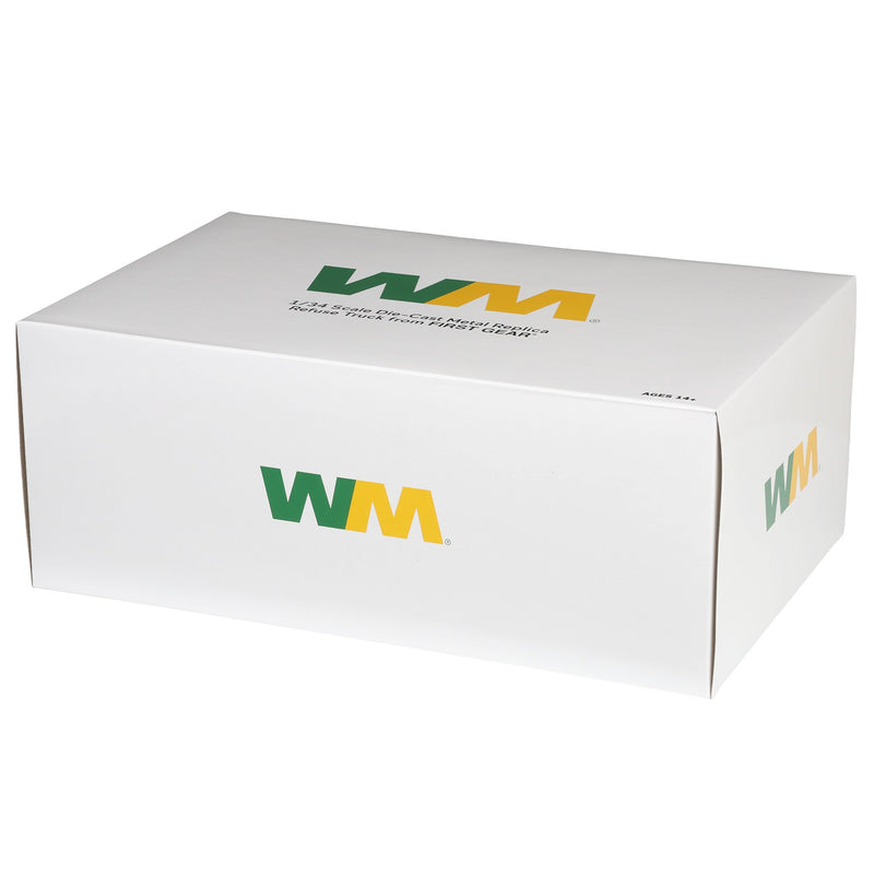 1/34 Peterbilt 567 Waste Management Garbage Truck with 40 Yard Roll-Off Container by First Gear