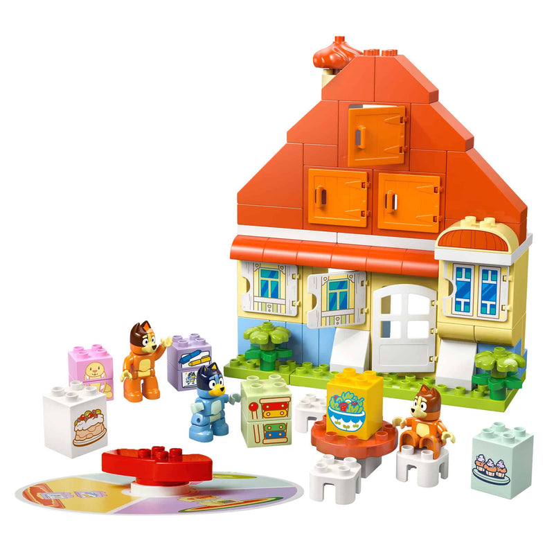 LEGO® DUPLO® Bluey's Family House with Memory Game, 83 Pieces