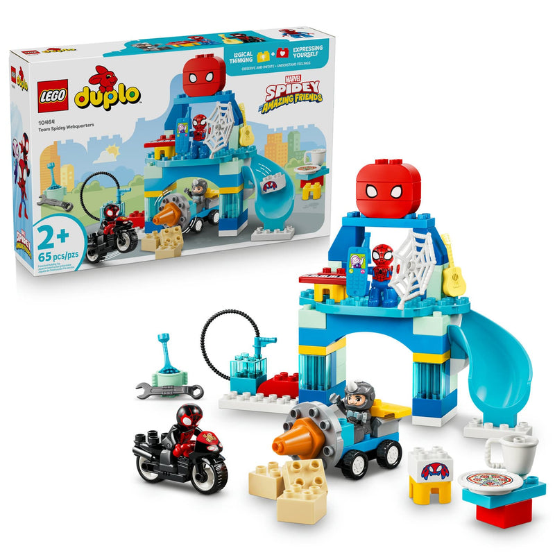 LEGO® DUPLO® Marvel Team Spidey Webquarters Building Set, 65 Pieces