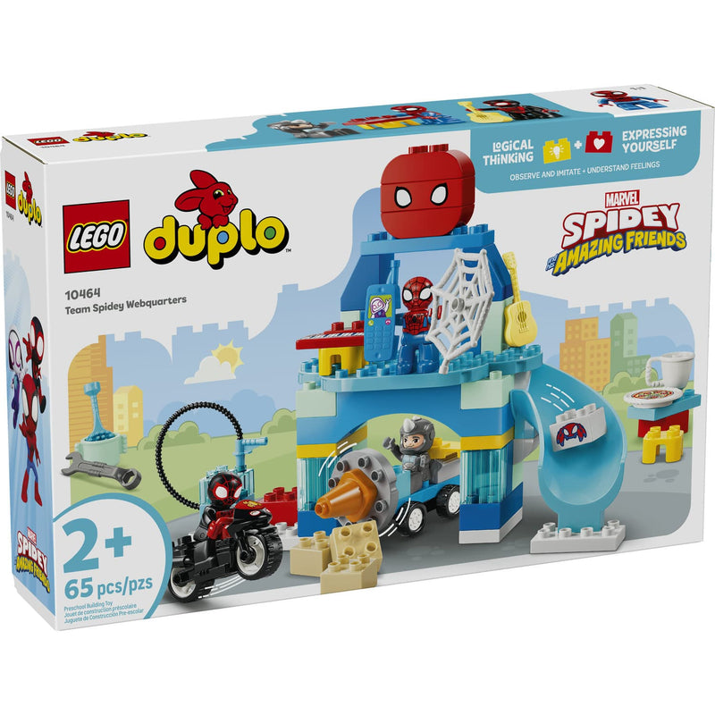 LEGO® DUPLO® Marvel Team Spidey Webquarters Building Set, 65 Pieces
