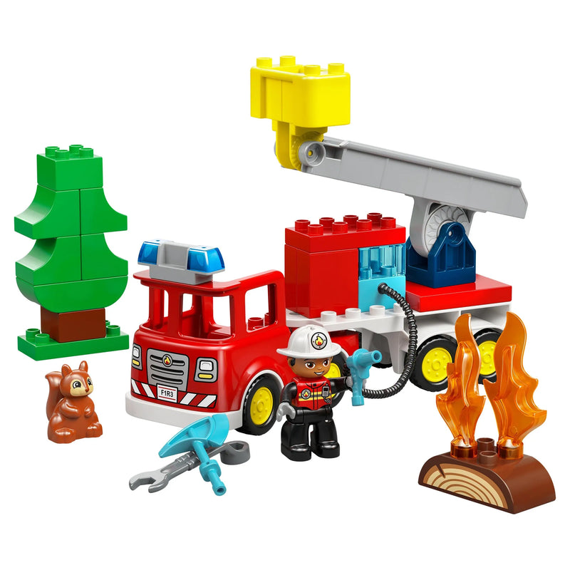 LEGO® DUPLO® Fire Truck with Hose & Firefighter, 28 Pieces
