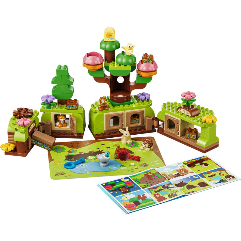 LEGO® DUPLO® Discovery Forest with Wild Animals Building Set, 131 Pieces