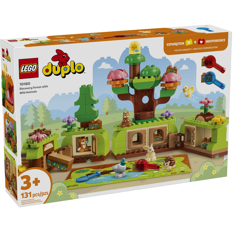 LEGO® DUPLO® Discovery Forest with Wild Animals Building Set, 131 Pieces