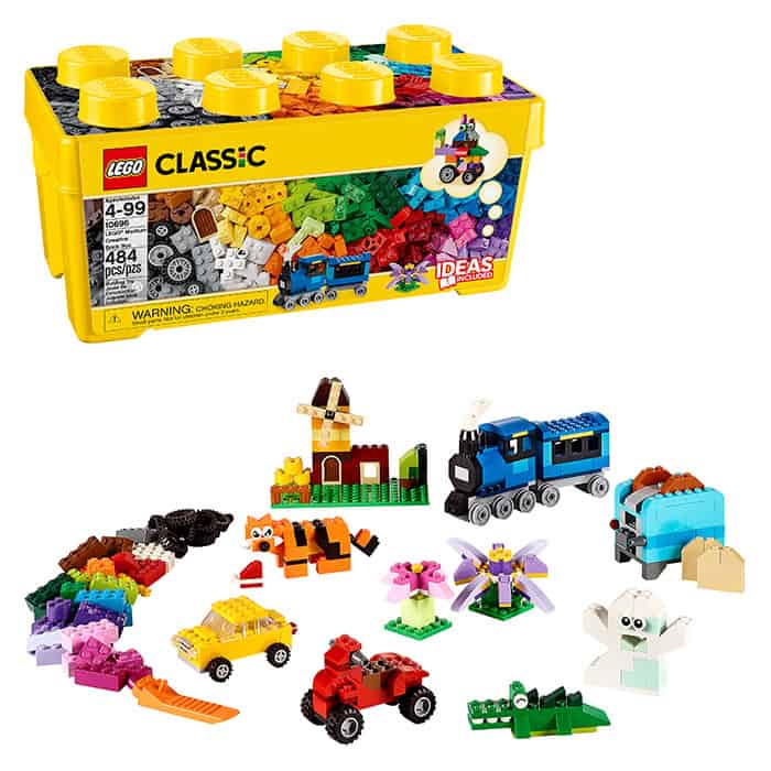 LEGO® Classic Medium Creative Brick Box, 484 Pieces