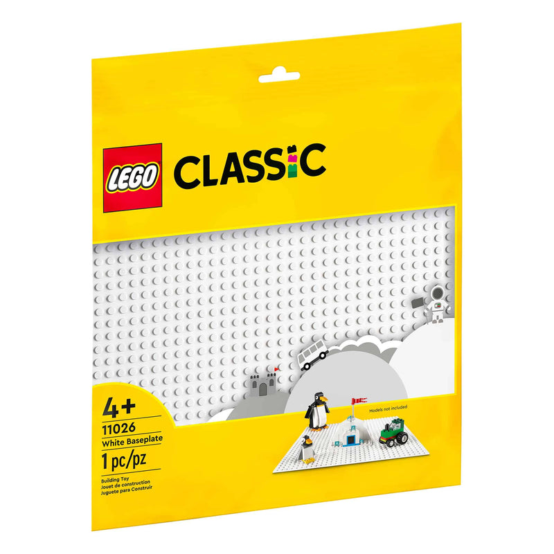 LEGO® Classic White Baseplate, 1 Piece