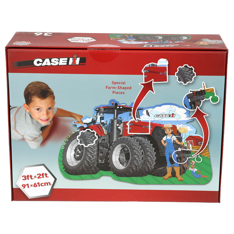 Casey & Friends Case IH Magnum 310 Tractor 36-Piece Shaped Floor Puzzle