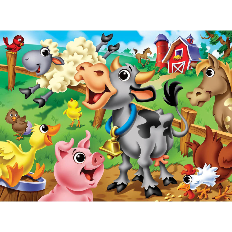 Googly Eyes Farm Animals 48 Piece Puzzle