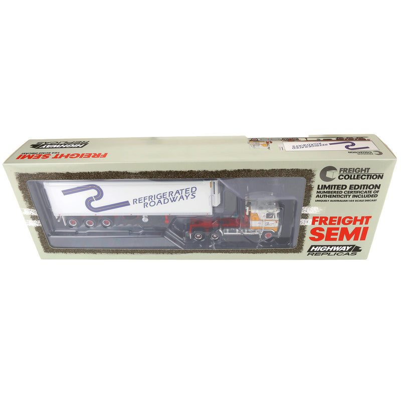 1/64 Refrigerated Transport Freight Semi by Highway Replicas