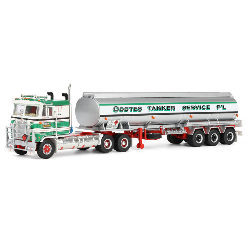 1/64 Cootes Tanker Service Semi Truck with Tanker Trailer by Highway Replicas