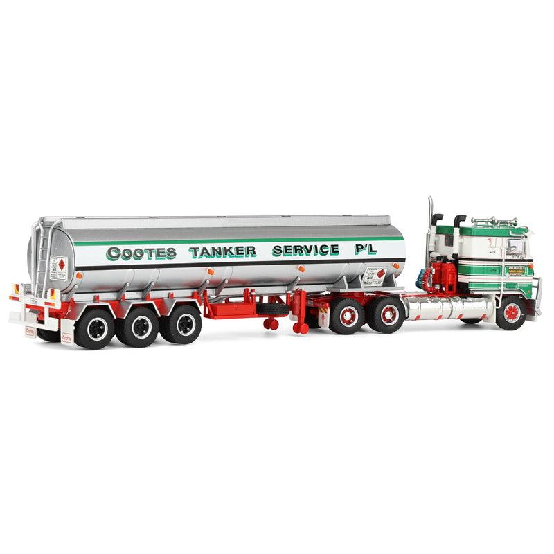 1/64 Cootes Tanker Service Semi Truck with Tanker Trailer by Highway Replicas