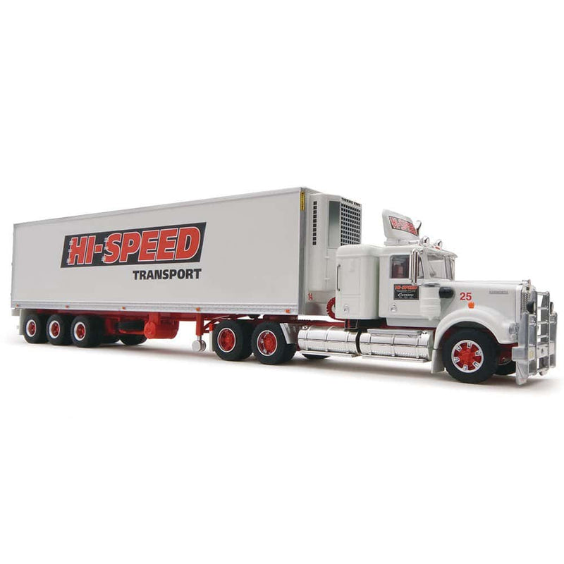 1/64 HI-Speed Transport Freight Semi with Kenworth Truck and Freight Trailer by Highway Replicas