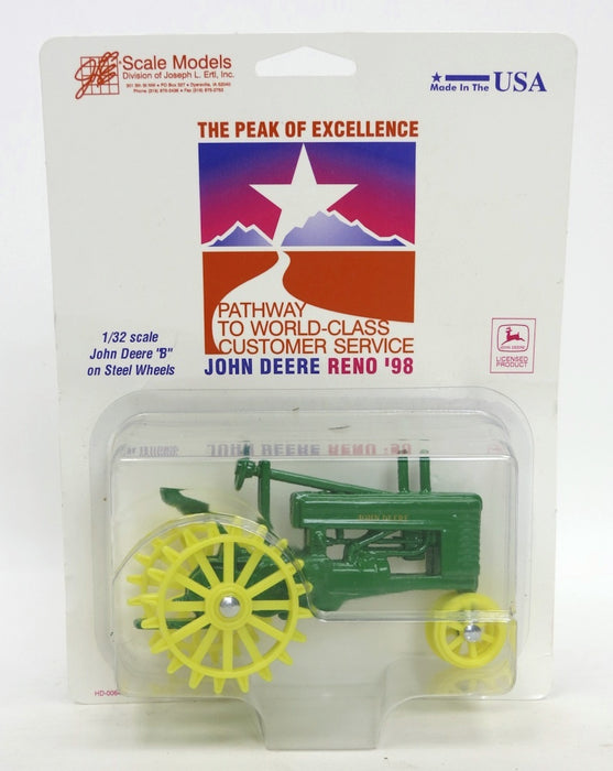 1/32 John Deere B Unstyled with Steel Wheels, Reno 1998 Edition