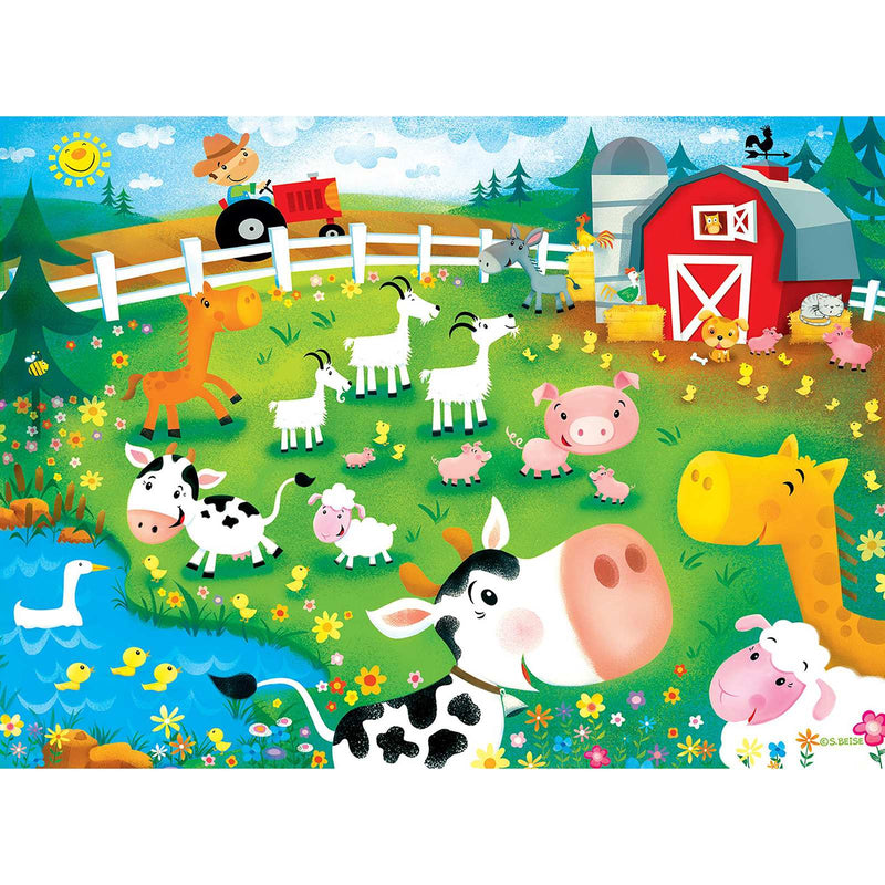 Lil Puzzler Old MacDonald's Farm 24 Piece Puzzle