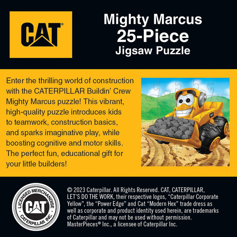 Caterpillar Mighty Marcus 25 Piece Squzzle Puzzle