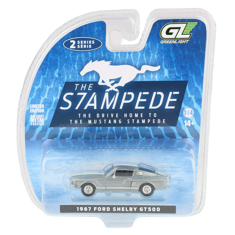 Raw Chase Unit ~ 1/64 1967 Shelby GT-500 Fastback, The Mustang Stampede Series 2
