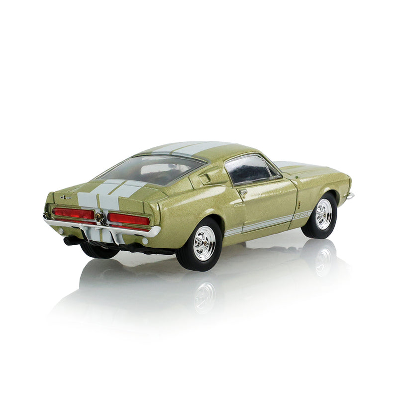 1/64 1967 Shelby GT-500 Fastback – Lime Gold, The Mustang Stampede Series 2