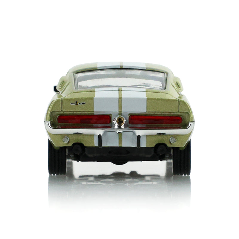 1/64 1967 Shelby GT-500 Fastback – Lime Gold, The Mustang Stampede Series 2